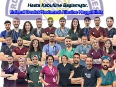 Devlet Hastanesi’nin Doktor Kadrosu Güçlendi…