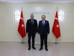 Uzm Dr. Erman Eker, Vali Pehlivan’ı Ziyaret Etti…