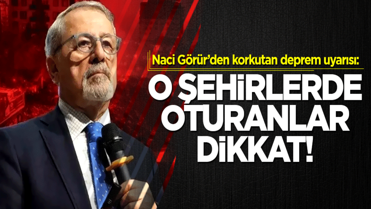 Naci Görür’den Korkutan ‘Büyük Deprem’ Uyarısı…