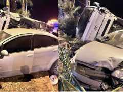 Otomobil İle Kamyonet Çarpıştı, 4 Yaralı…