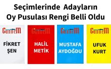 Oy Pusulalarının Renkleri Belli Oldu…