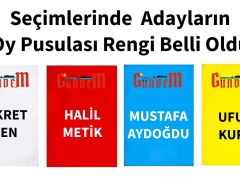 Oy Pusulalarının Renkleri Belli Oldu…