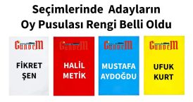 Oy Pusulalarının Renkleri Belli Oldu…